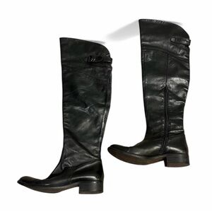 ⭐️ Bravo Browns ($300) Handcrafted In Italy Genuine Leather Over The Knee Boots